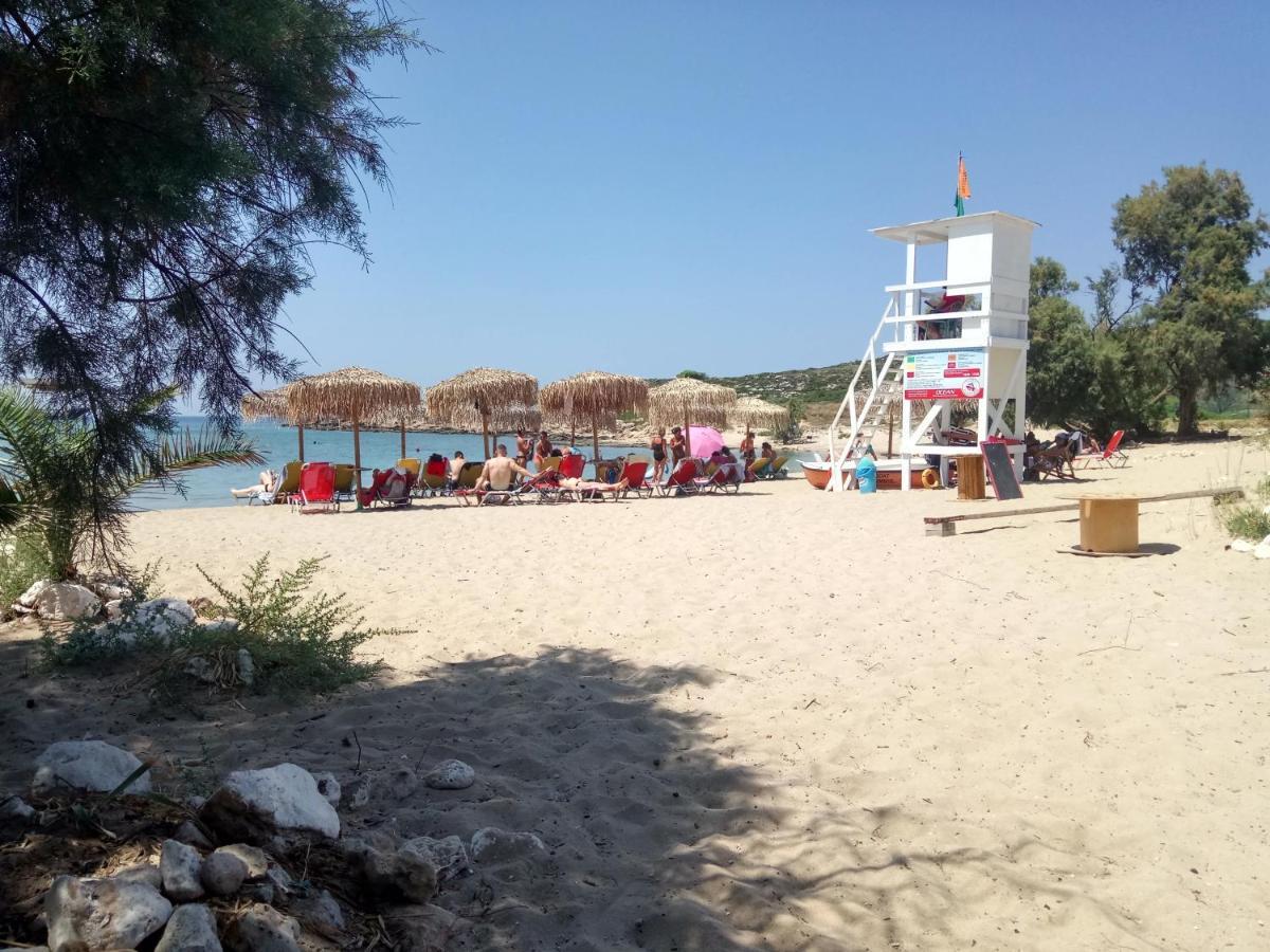 Maria & Manos Guest House, Agios Onoufrios Beach Bagian luar foto