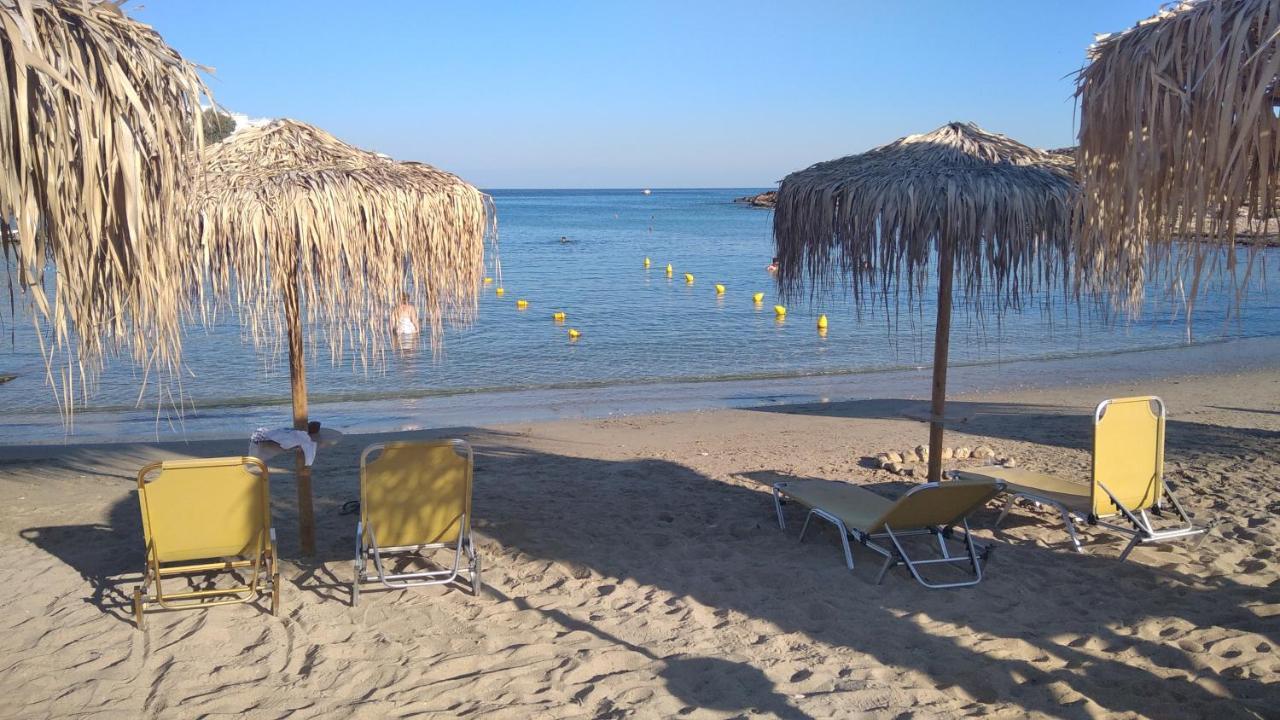 Maria & Manos Guest House, Agios Onoufrios Beach Bagian luar foto