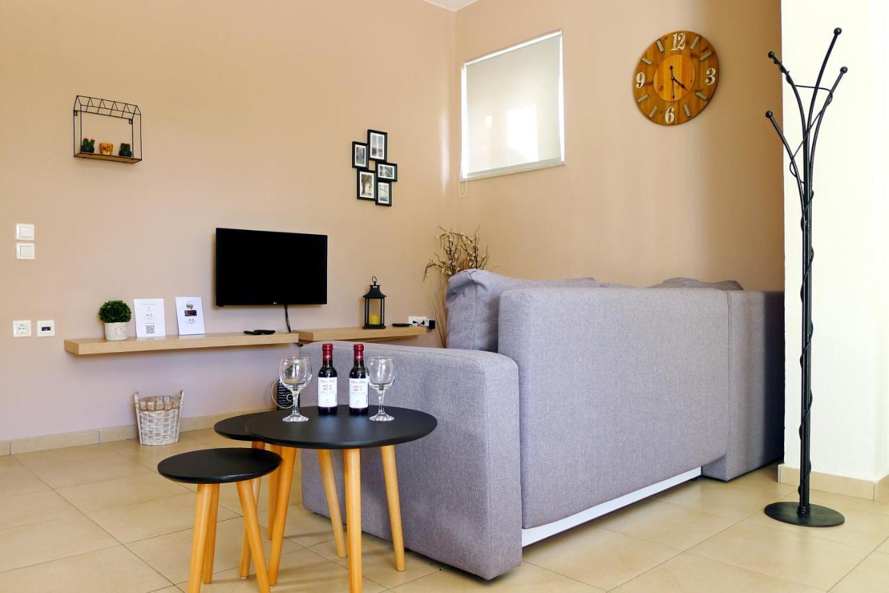 Maria & Manos Guest House, Agios Onoufrios Beach Bagian luar foto