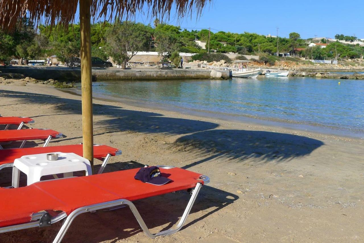Maria & Manos Guest House, Agios Onoufrios Beach Bagian luar foto